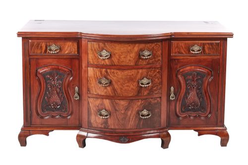 Fantastic Quality Antique Victorian Carved Walnut Sideboard