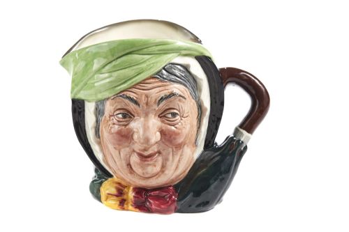 Sairey Gamp Character Toby Jug by Royal Doulton