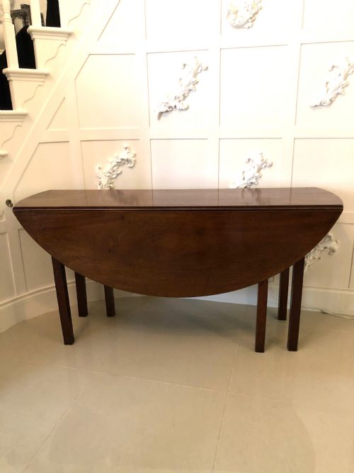18th Century Antique George III Mahogany Irish Wake Table