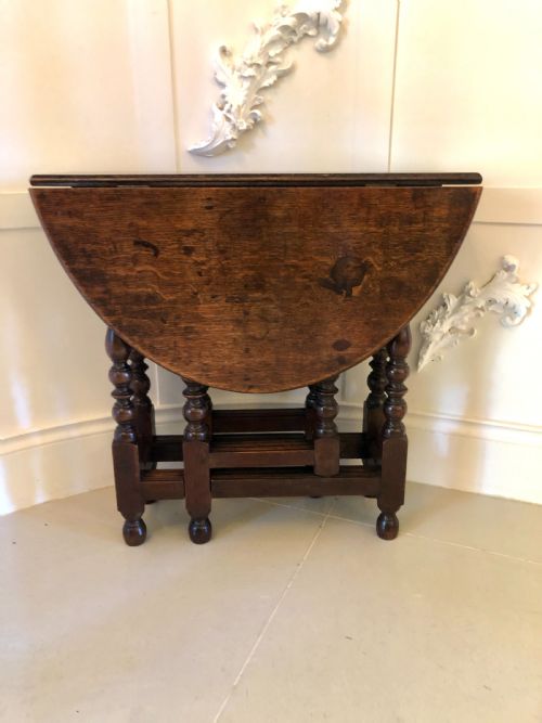 Antique Oak Gateleg Table
