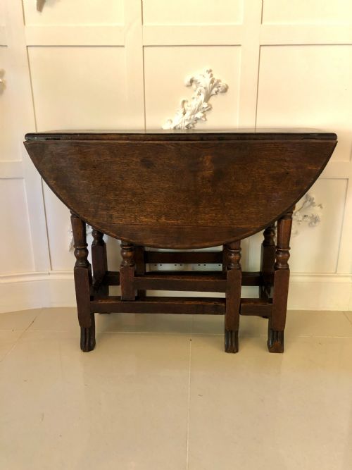 Antique 18th Century Oak Gateleg Table
