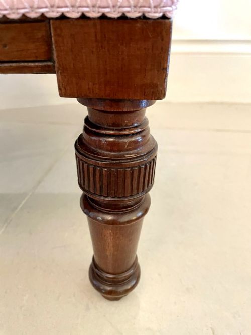 QUALITY PAIR OF ANTIQUE VICTORIAN CARVED MAHOGANY SIDE CHAIRS - ADDITIONAL PHOTO 8