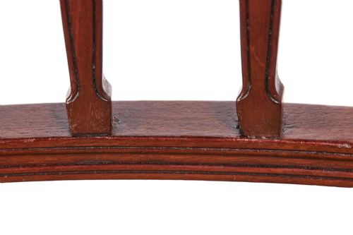 FINE QUALITY ANTIQUE GEORGE III SET OF SIX MAHOGANY DINING CHAIRS - ADDITIONAL PHOTO 3