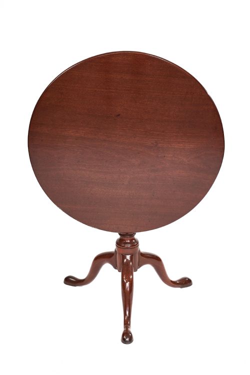George III Antique Mahogany Tripod Table
