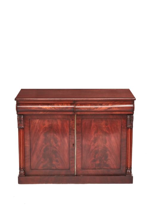 Quality Antique Victorian Figured Mahogany Chiffonier
