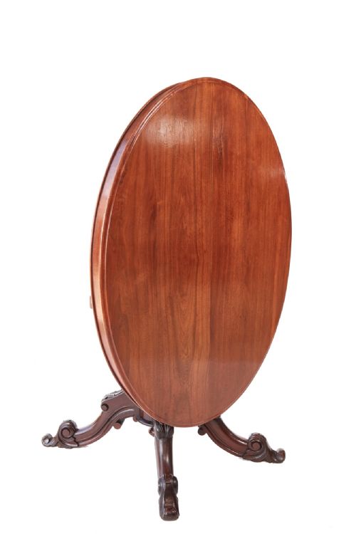 Quality Victorian Oval Mahogany Centre Table