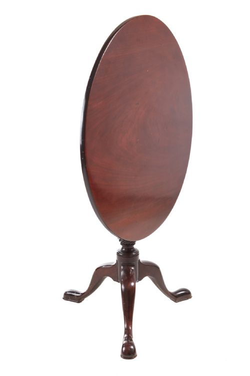 Fine Quality 18th Century Antique Georgian Mahogany Tripod Table C.1780