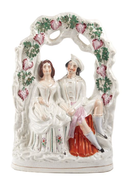 Antique Staffordshire Flatback
