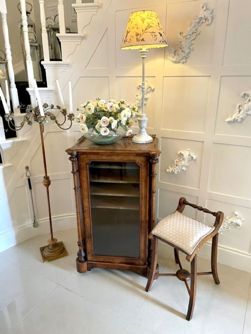 UNUSUAL ANTIQUE VICTORIAN MUSIC CHAIR - ADDITIONAL PHOTO 2