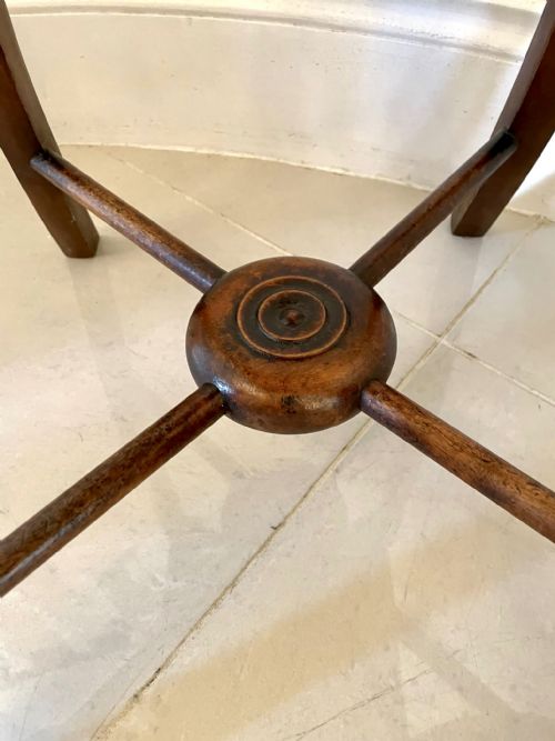 UNUSUAL ANTIQUE VICTORIAN MUSIC CHAIR - ADDITIONAL PHOTO 7