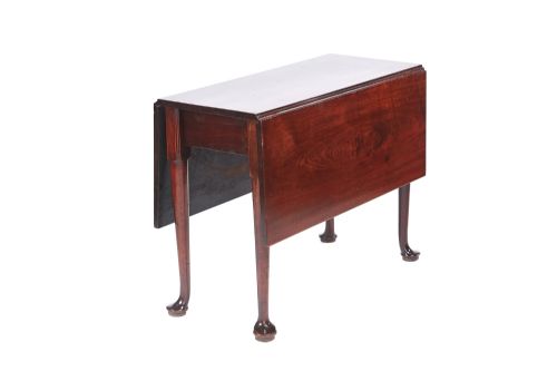 Antique 18th Century Georgian Mahogany Drop Leaf Dining Table