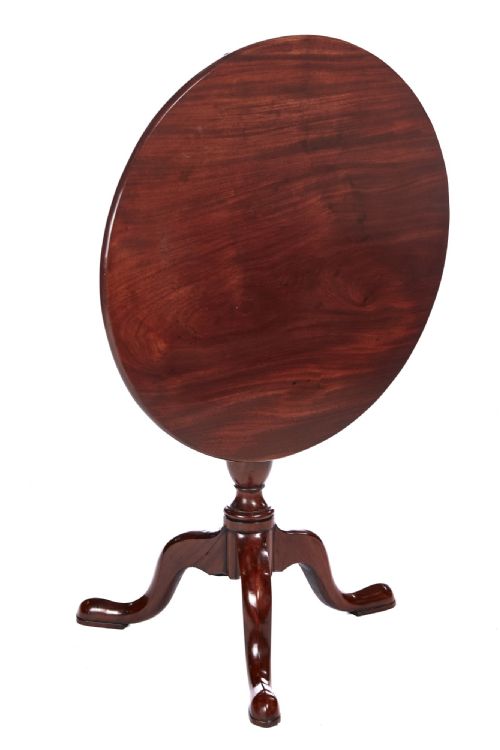 Quality Antique Georgian Mahogany Tripod Table