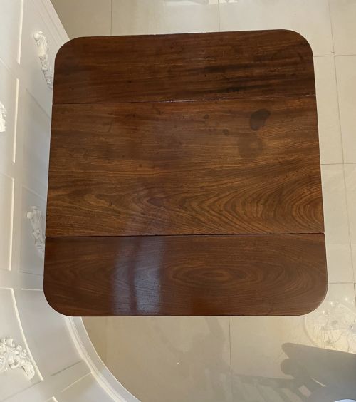 ANTIQUE GEORGE III QUALITY MAHOGANY PEMBROKE TABLE - ADDITIONAL PHOTO 2
