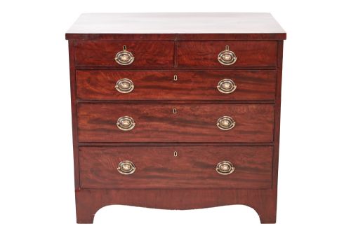 Antique George III Mahogany Chest of Drawers
