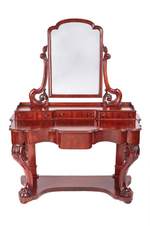 Quality Antique Victorian Mahogany Dressing Table
