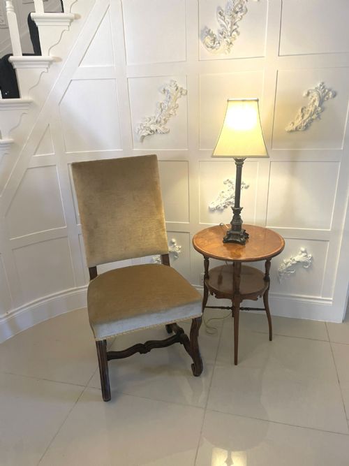 fig 1. Pair of Quality French Antique Victorian Side Chairs