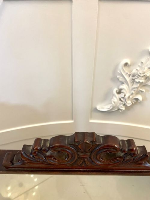 OUTSTANDING QUALITY ANTIQUE VICTORIAN MAHOGANY DRESSING MIRROR - ADDITIONAL PHOTO 8