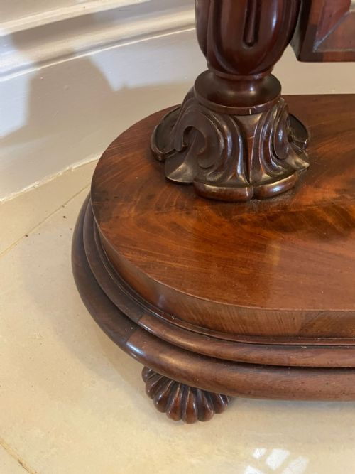 OUTSTANDING QUALITY ANTIQUE VICTORIAN MAHOGANY DRESSING MIRROR - ADDITIONAL PHOTO 9