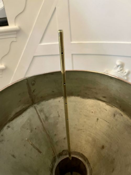 UNUSUAL ANTIQUE VICTORIAN QUALITY COPPER FUNNEL - ADDITIONAL PHOTO 2