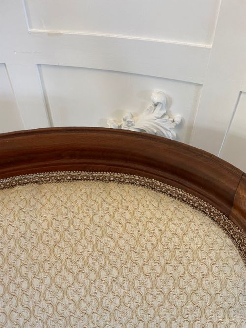 UNUSUAL PAIR OF ANTIQUE VICTORIAN QUALITY MAHOGANY ARMCHAIRS - ADDITIONAL PHOTO 2