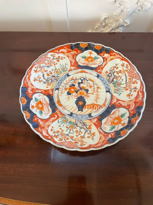 Antique Japanese Quality Imari Plate