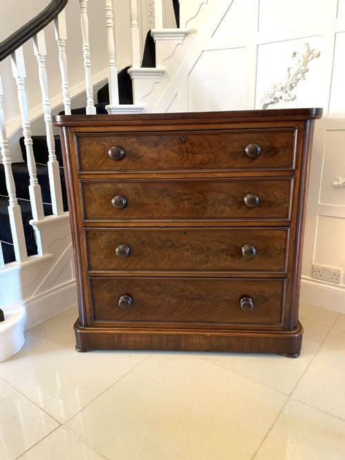 Quality Antique Victorian Mahogany Chest of Drawers
