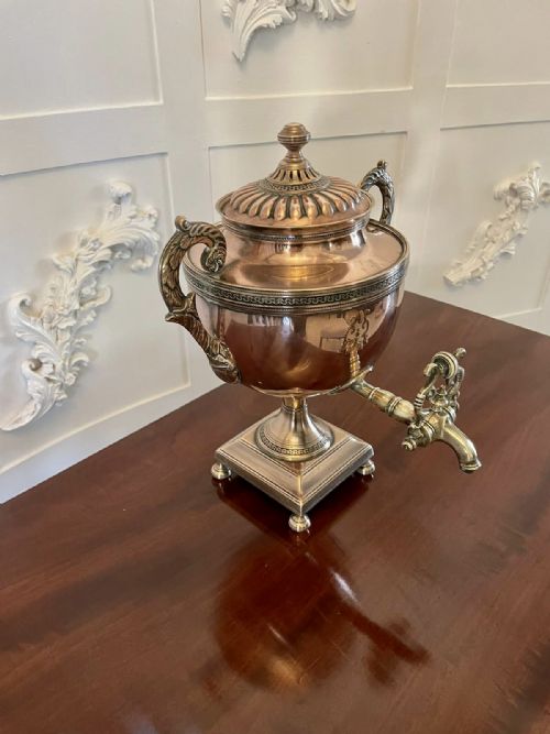 Fine Small Antique Regency Samovar
