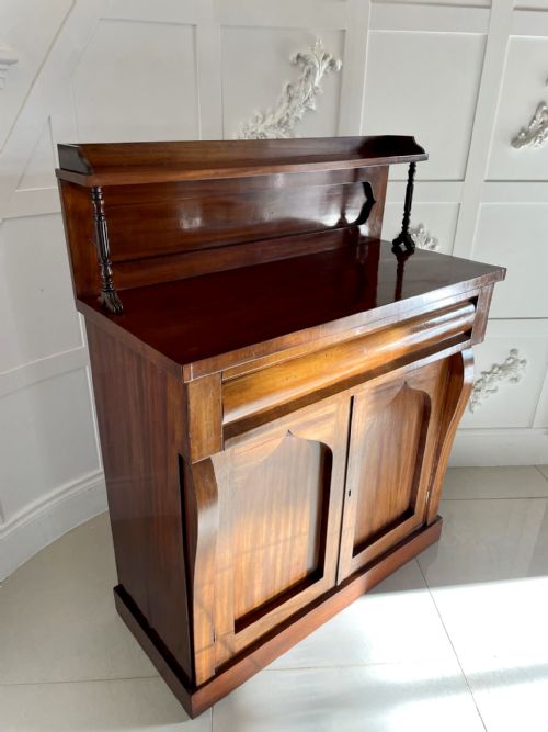 Antique Victorian Quality Mahogany Chiffonier 
