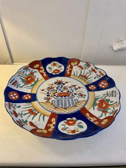 Antique Japanese Quality Imari Plate 
