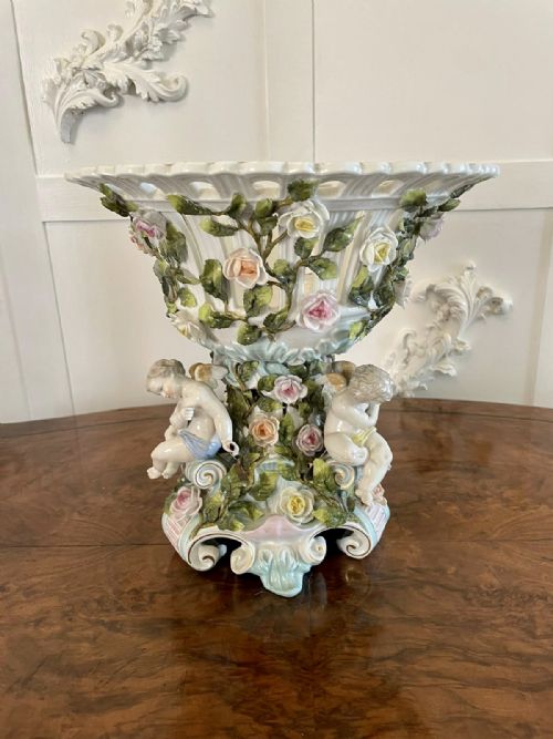 Antique 19th Century Meissen Centrepiece