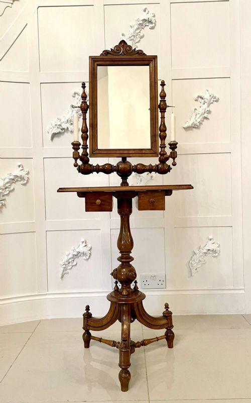 Fine Victorian Antique Shaving Stand