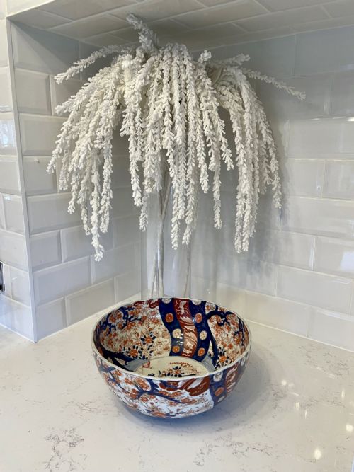 Large Antique Japanese Quality Imari Bowl
