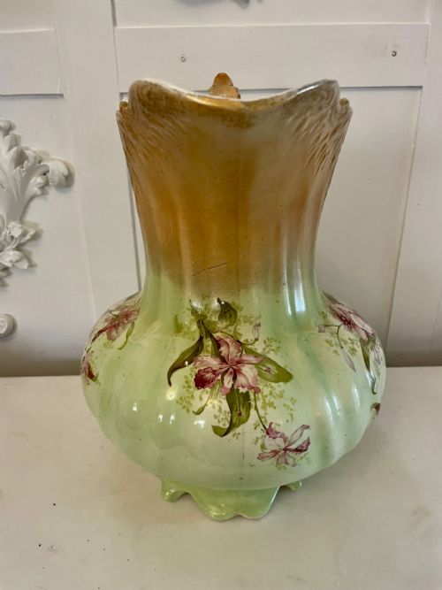 ANTIQUE EDWARDIAN QUALITY JUG AND BOWL SET - ADDITIONAL PHOTO 9