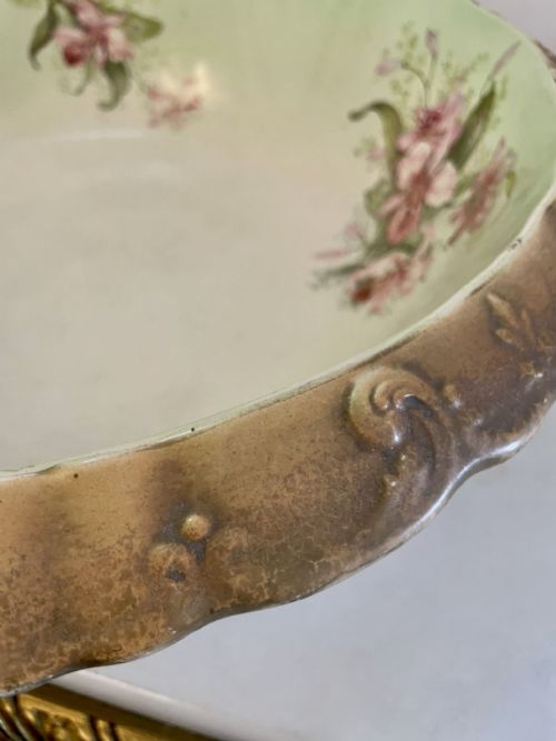 ANTIQUE EDWARDIAN QUALITY JUG AND BOWL SET - ADDITIONAL PHOTO 15