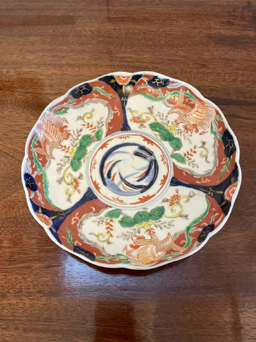 Antique Quality Japanese Imari Plate