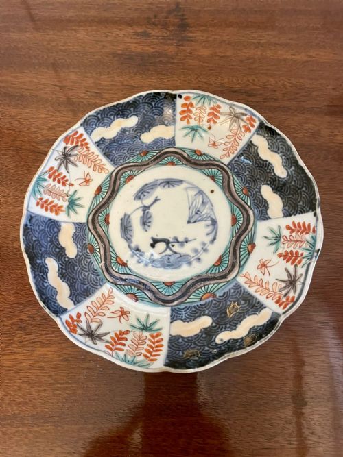 Antique Quality Japanese Imari Plate
