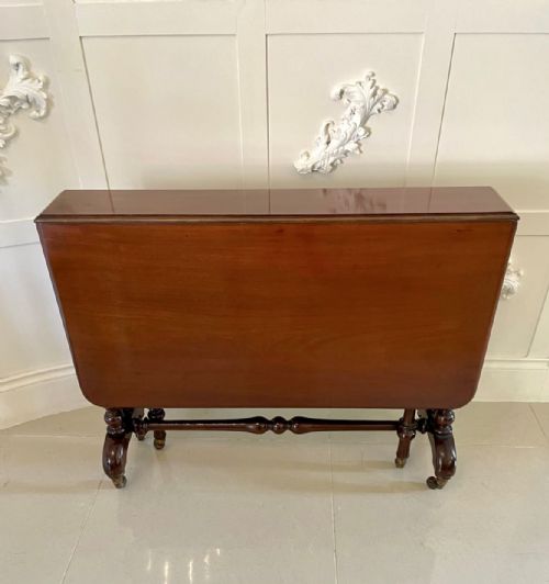 Quality Antique Victorian Mahogany Sutherland Table