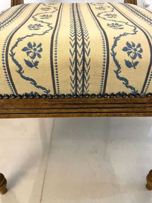 UNUSUAL SET OF 8 QUALITY ANTIQUE DECORATED FAUX BIRDS EYE MAPLE DINING CHAIRS - ADDITIONAL PHOTO 7