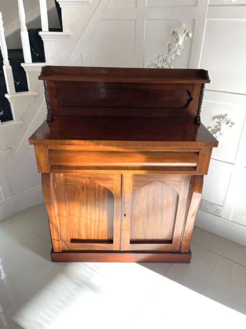 Antique Victorian Quality Mahogany Chiffonier 