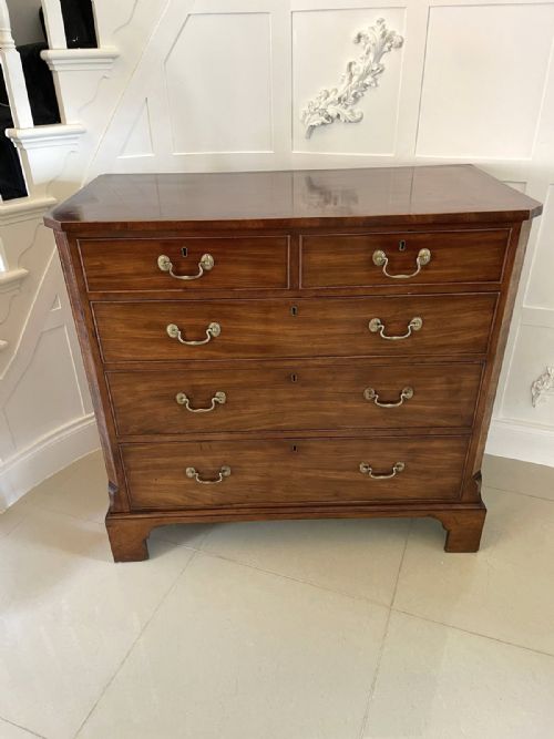 Superb Quality Antique George III Mahogany Chest of Drawers