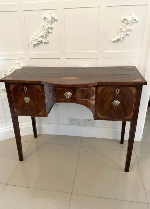 Antique George III Quality Mahogany Inlaid Sideboard