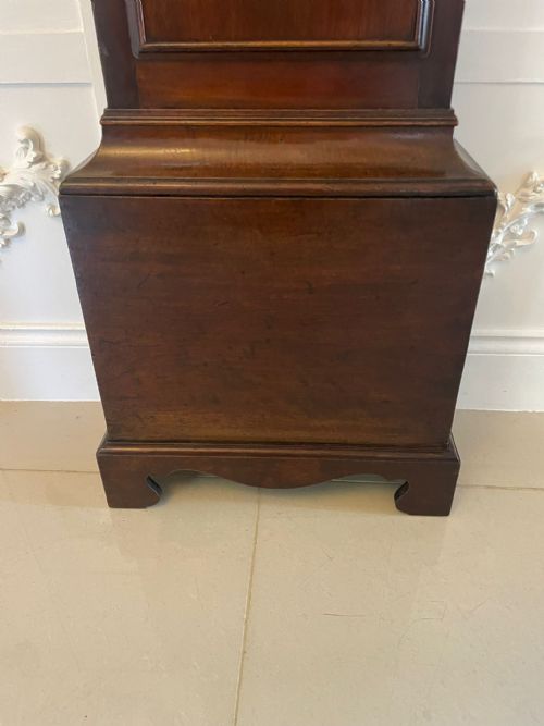 fig 1. Fine Antique George III Mahogany Longcase Clock Signed Charles Shuckburgh, London 
