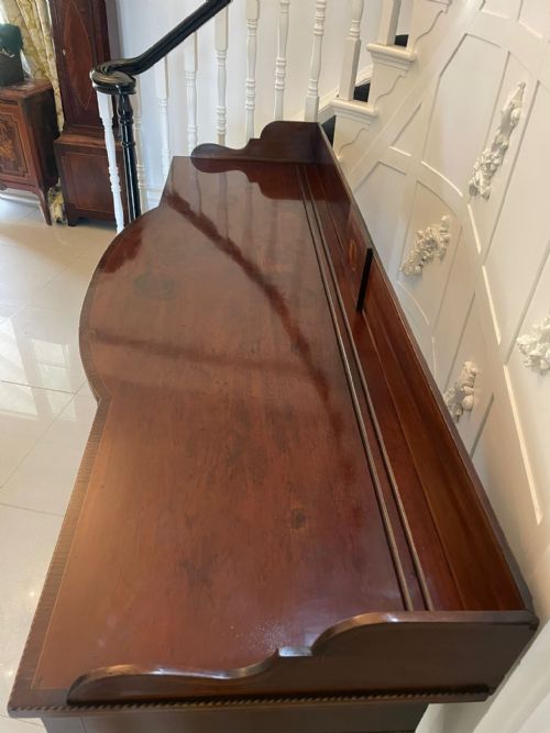 MAGNIFICENT QUALITY LARGE ANTIQUE GEORGE III INLAID MAHOGANY SIDEBOARD - ADDITIONAL PHOTO 13