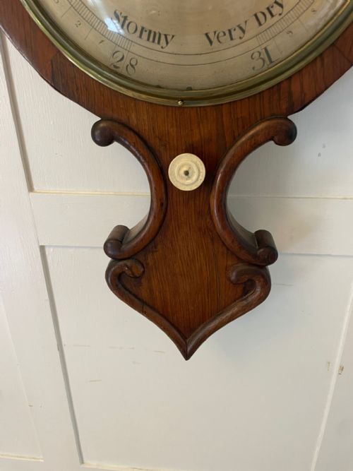 LARGE ANTIQUE VICTORIAN QUALITY ROSEWOOD BANJO - ADDITIONAL PHOTO 1
