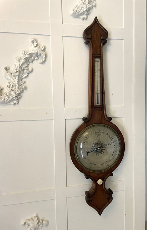 LARGE ANTIQUE VICTORIAN QUALITY ROSEWOOD BANJO - ADDITIONAL PHOTO 4