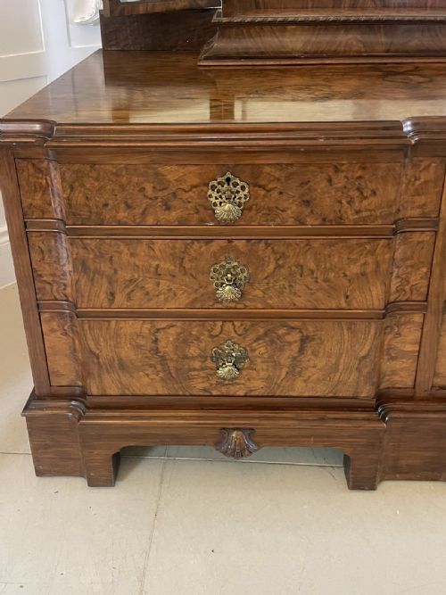 OUTSTANDING QUALITY ANTIQUE BURR WALNUT DRESSING TABLE - ADDITIONAL PHOTO 10