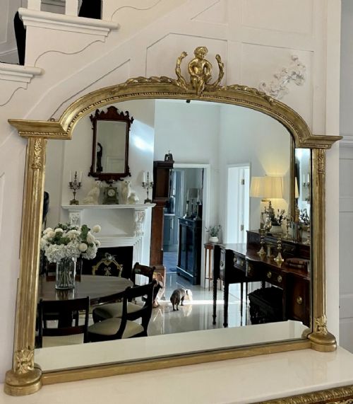 Antique Quality Gilded Wall Mirror