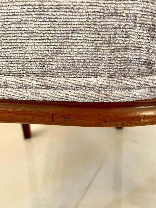 ANTIQUE SET OF SIX VICTORIAN MAHOGANY DINING CHAIRS - ADDITIONAL PHOTO 2