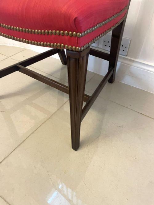 OUTSTANDING QUALITY SET OF 4 ANTIQUE VICTORIAN CARVED MAHOGANY DINING CHAIRS - ADDITIONAL PHOTO 2