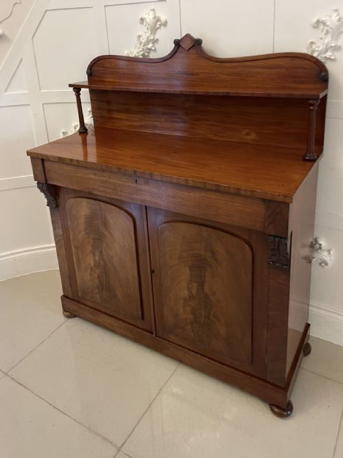 Antique William IV Quality Mahogany Chiffonier